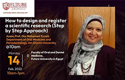 How to design and register a scientific research  ( step by step approach)